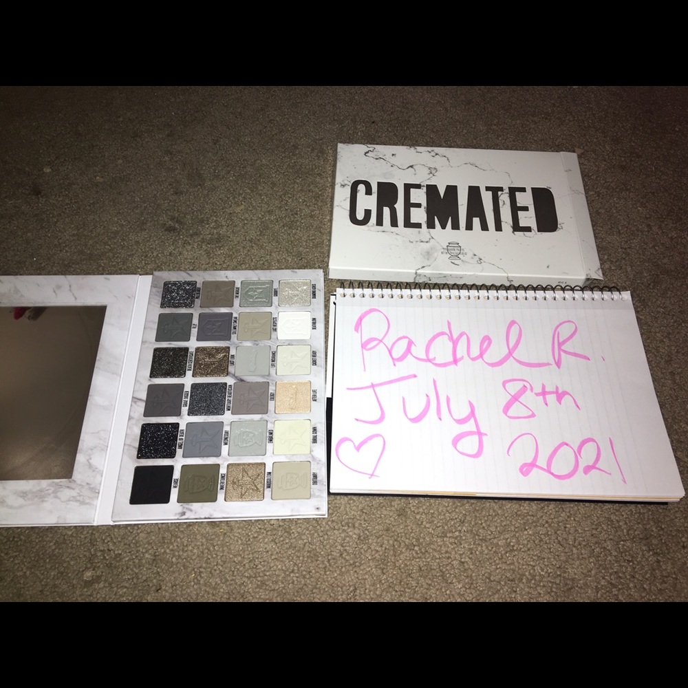 Jeffree Star cremated palette